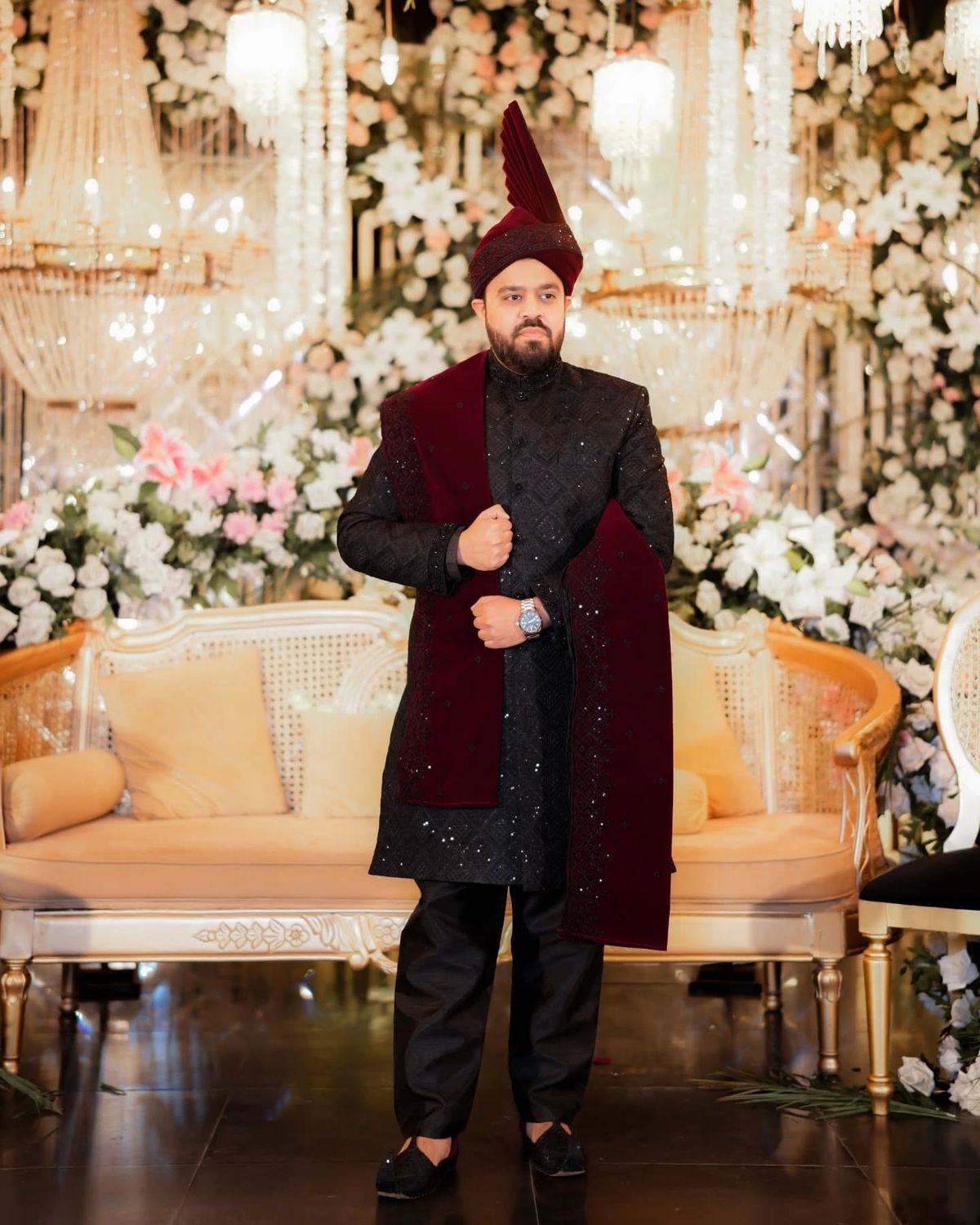 Groom portrait